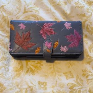 Floral Patterned Women's Wallet